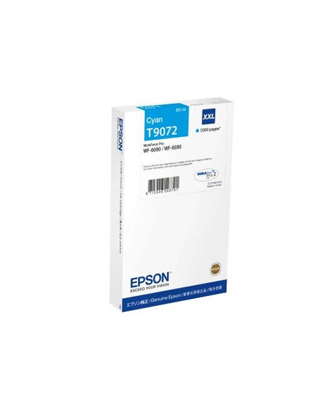 Tinteiro Epson WF6090/WF6590 XXL Azul