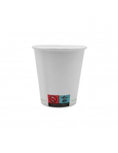 Copos Papel 200ml 7oz Branco 50un