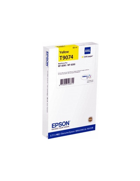 Tinteiro Epson WF6090/WF6590 XXL Amarelo