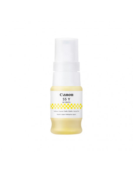 Tinteiro Canon GI-55Y Amarelo 6291C001 40ml 3000 Pág.