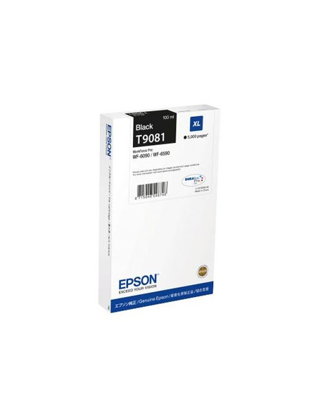 Tinteiro Epson WF6090/WF6590 XL Preto