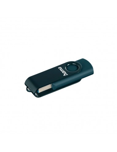 Pen Drive USB-A 3.0 128GB Hama Rotate Azul Petroleo