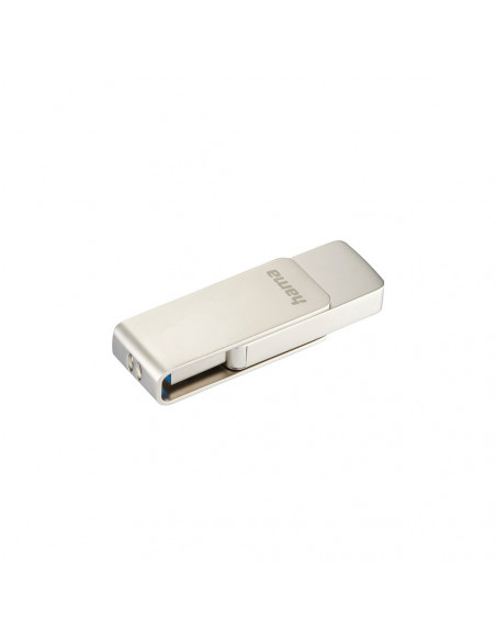 Pen Drive USB-A 3.0 64GB Hama Rotate Pro Prata