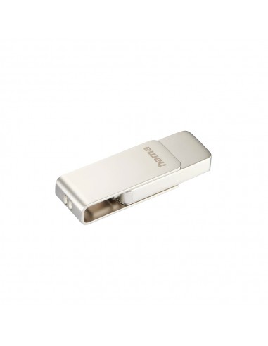 Pen Drive USB-C 3.1 32GB Hama Uni-C Rotate Pro Prata