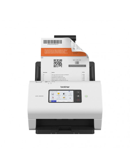 Scanner de Mesa Profissional ADS4900W Wi-Fi LAN NFC