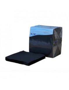 Guardanapos 40x40 2fls P&P Preto 100un