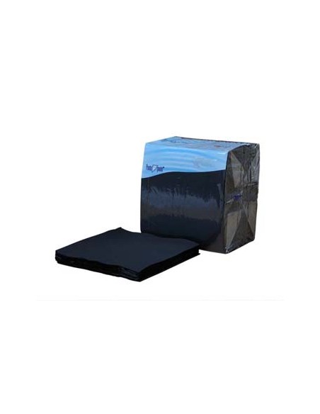 Guardanapos 40x40 2fls P&P Preto 100un