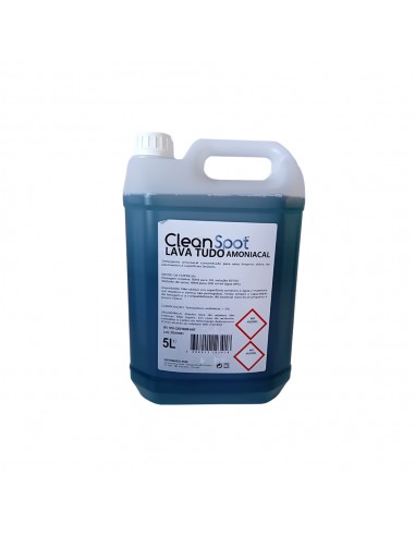 Detergente Lava Tudo Amoniacal Cleanspot 5L