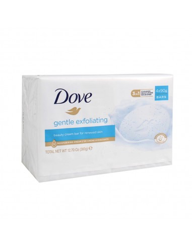 Sabonete Sólido Dove Esfoliante 4x90g