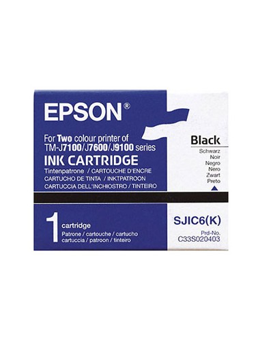 Tinteiro Epson p/ Impressora Pos TM-J7100 Preto + Oferta TN