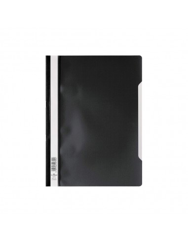 Classificador Capa Transparente Preto Durable 257301 1un