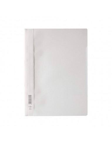 Classificador Capa Transparente Branco Durable 257302 1un