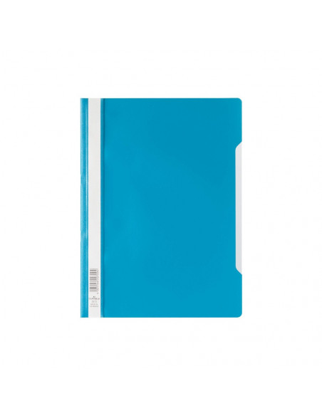 Classificador Capa Transparente Azul Durable 257306 1un