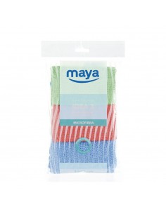 Pano Microfibra 30x32cm Sortido Pack 3un