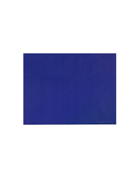 Papel Seda Azul Ultramarino 50x75cm 25Fls
