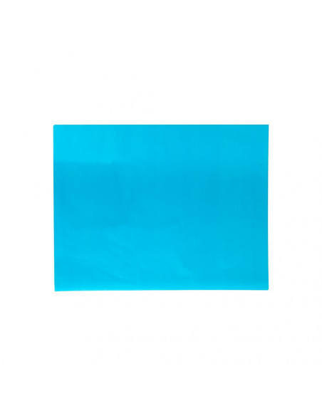 Papel Seda Azul Celeste 50x75cm 25Fls
