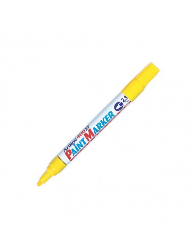 Marcador Permanente Grosso Amarelo 2,3mm Opaco Artline 1un