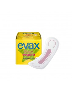 Pensos Higiénicos Evax Fina e Segura Normal Sem Abas 20un