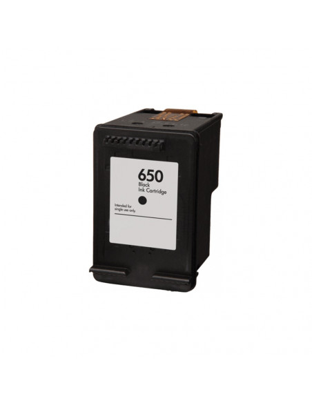 Tinteiro Remanuf. HP 650 Preto CZ101AE 24ml 1300 Pág.