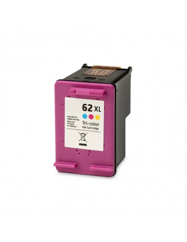 Tinteiro Remanuf. HP 62XL Cor C2P07AE 21ml