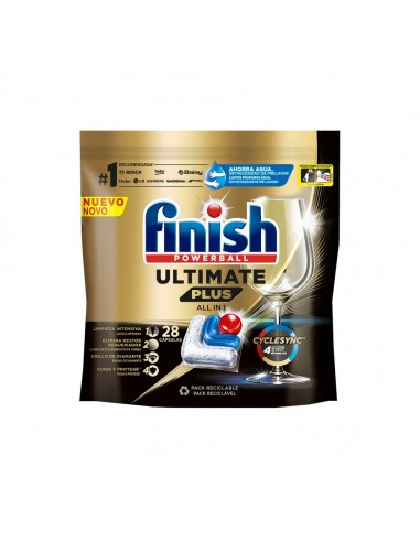 Detergente Máquina Loiça Pastilhas Finish Ultimate Plus 28un