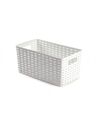 Caixa Arrumação Rattan Nº1 5L Branco