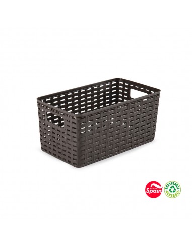 Caixa Arrumação Rattan Nº1 5L Wengue