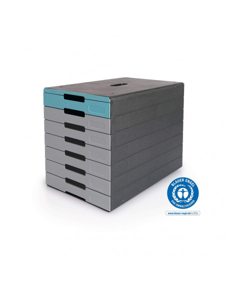 Móvel Secretária 7 Gavetas Durable Eco IdealBox Pro 7