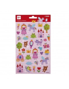 Autocolante Desenho Princesa 1 Folha