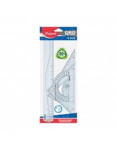 Conjunto Geometria Maped 4 Peças