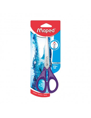 Tesoura 16cm Maped Cor Roxo Blister 1un