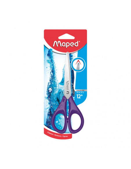Tesoura 16cm Maped Cor Roxo Blister 1un
