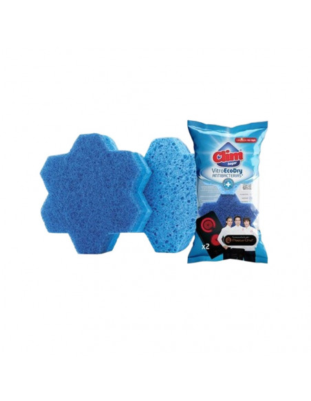 Esponja Esfregão Pack Clim Vitro Eco Dry 2un