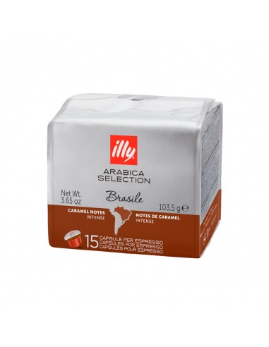 Café Cápsulas MPS ILLY Brasil 15un