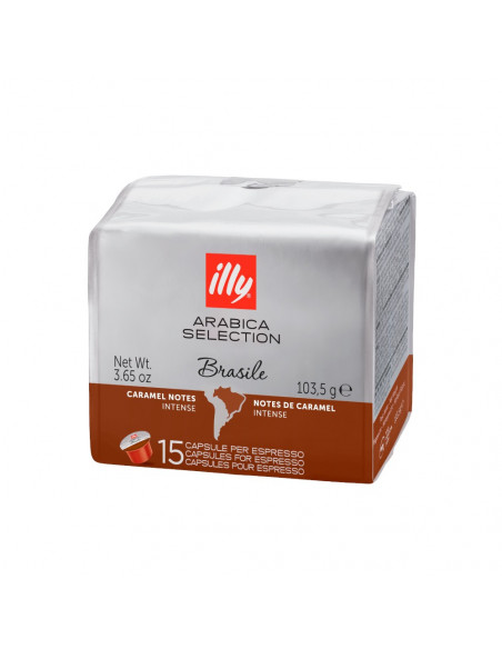 Café Cápsulas MPS ILLY Brasil 15un