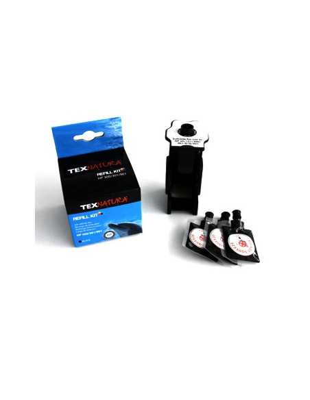 Refill Kit p/HP Nº336/Nº337/Nº338/Nº350 Preto