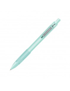 Esferográfica Azul 1mm Z-Grip Smooth Verde Pastel 1un