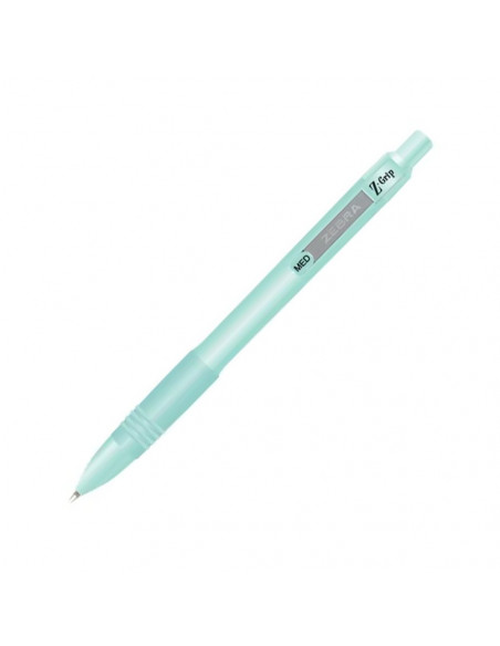 Esferográfica Azul 1mm Z-Grip Smooth Verde Pastel 1un