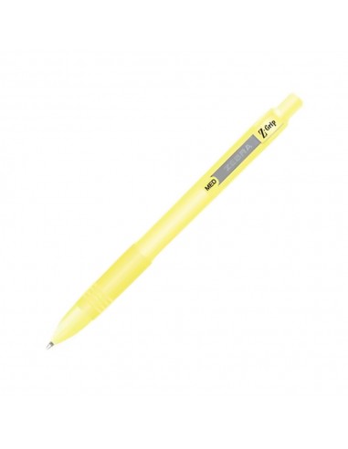 Esferográfica Azul 1mm Z-Grip Smooth Amarelo Pastel 1un