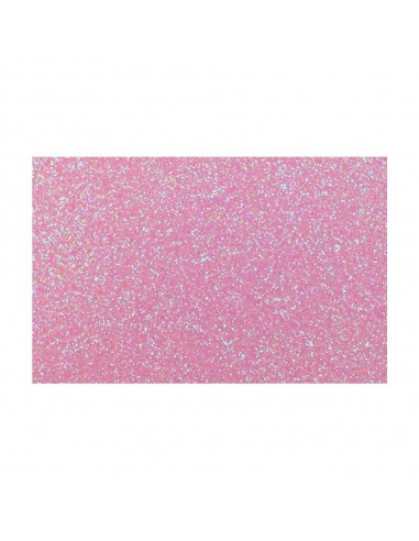 Placa de Cor Musgami 50x70cm Rosa Claro Glitter 1un