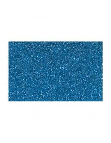 Placa de Cor Musgami 50x70cm Azul Glitter 1un