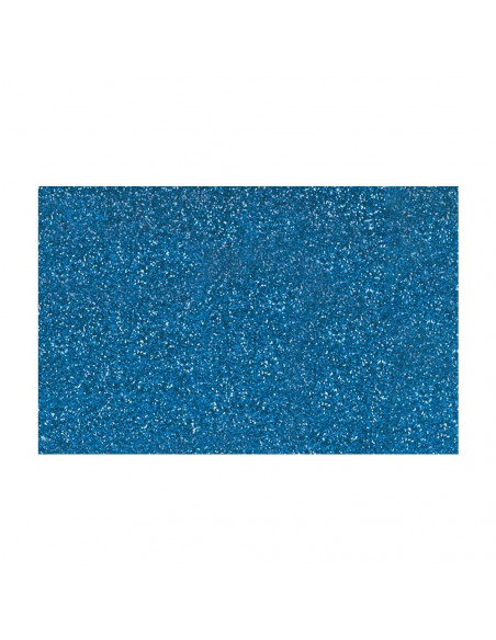 Placa de Cor Musgami 50x70cm Azul Glitter 1un
