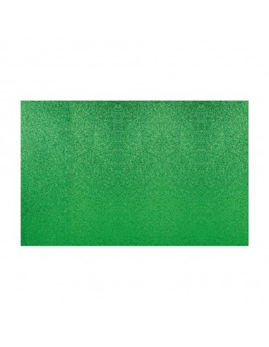 Placa de Cor Musgami 50x70cm Verde Glitter 1un