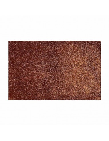 Placa de Cor Musgami 50x70cm Castanho Glitter 1un