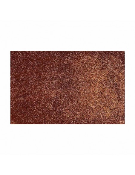Placa de Cor Musgami 50x70cm Castanho Glitter 1un