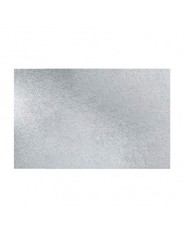 Placa de Cor Musgami 50x70cm Prata Glitter 1un