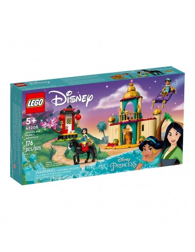 Jogo LEGO Disney A Aventura de Jasmine e Mulan 176 Peças