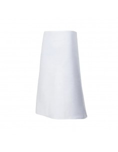 Avental Comprido Sem Bolso 82x94cm Branco