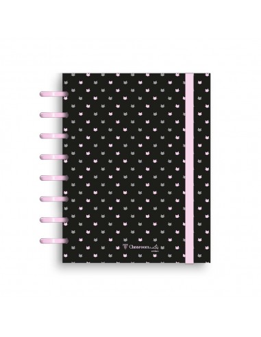 Caderno Inteligente A5 PP Ambar EcoSmart Black Cat 100Fls