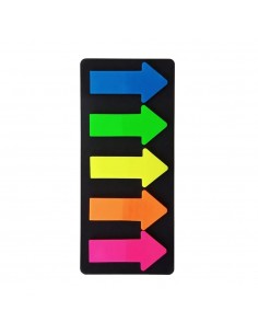 Separadores Adesivos 25x45mm Setas Sortido -125un